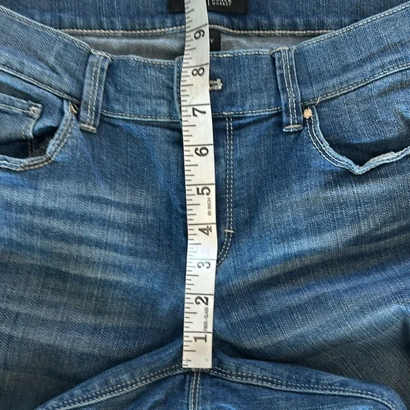 WHBM Skinny Leg ankle zip jeans size 4 - Picture 6 of 9